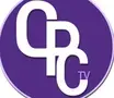 cpctv is written in white with a purple background